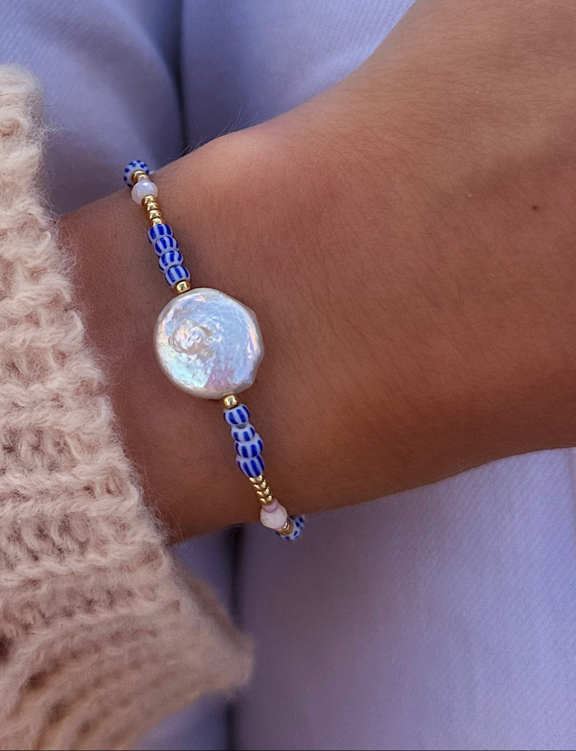 Handmade Nora Necklace Gold