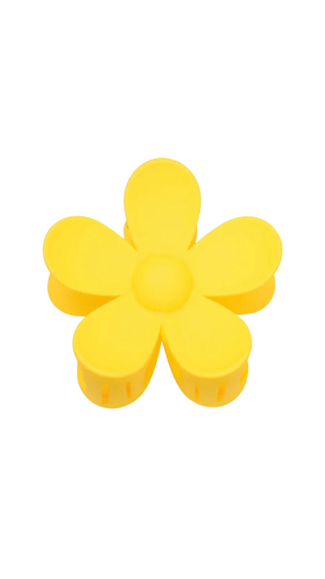 DAISY HAIR CLIP YELLOW