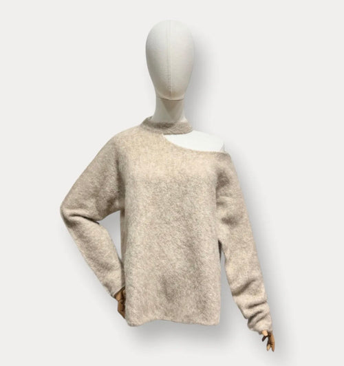 Lange mouw Eloise knit - Beige