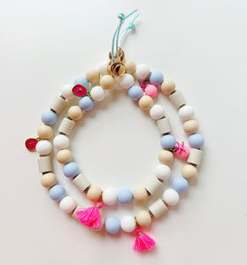 Handmade anti-tick necklace