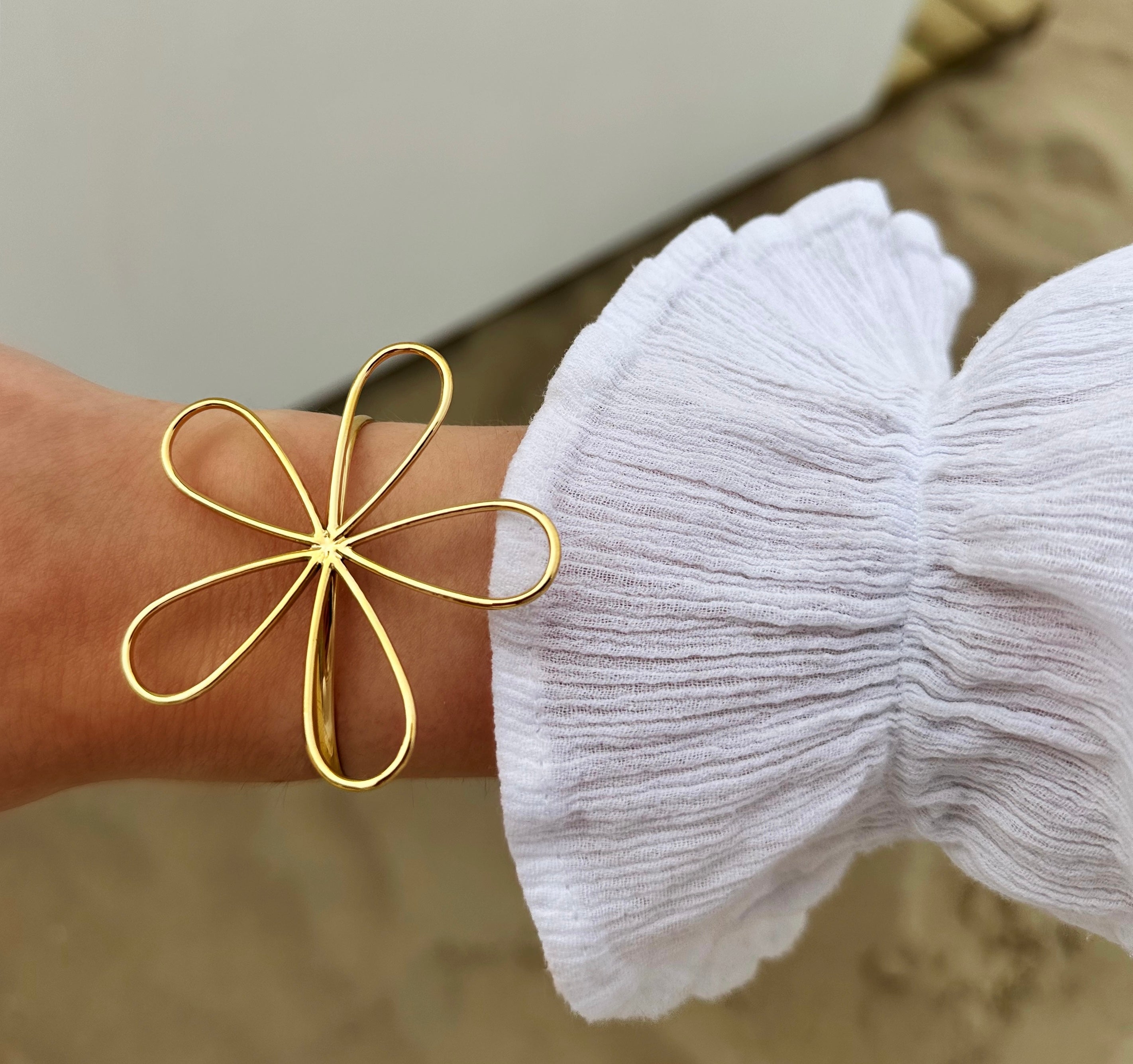 Rosalie Flower Bracelet