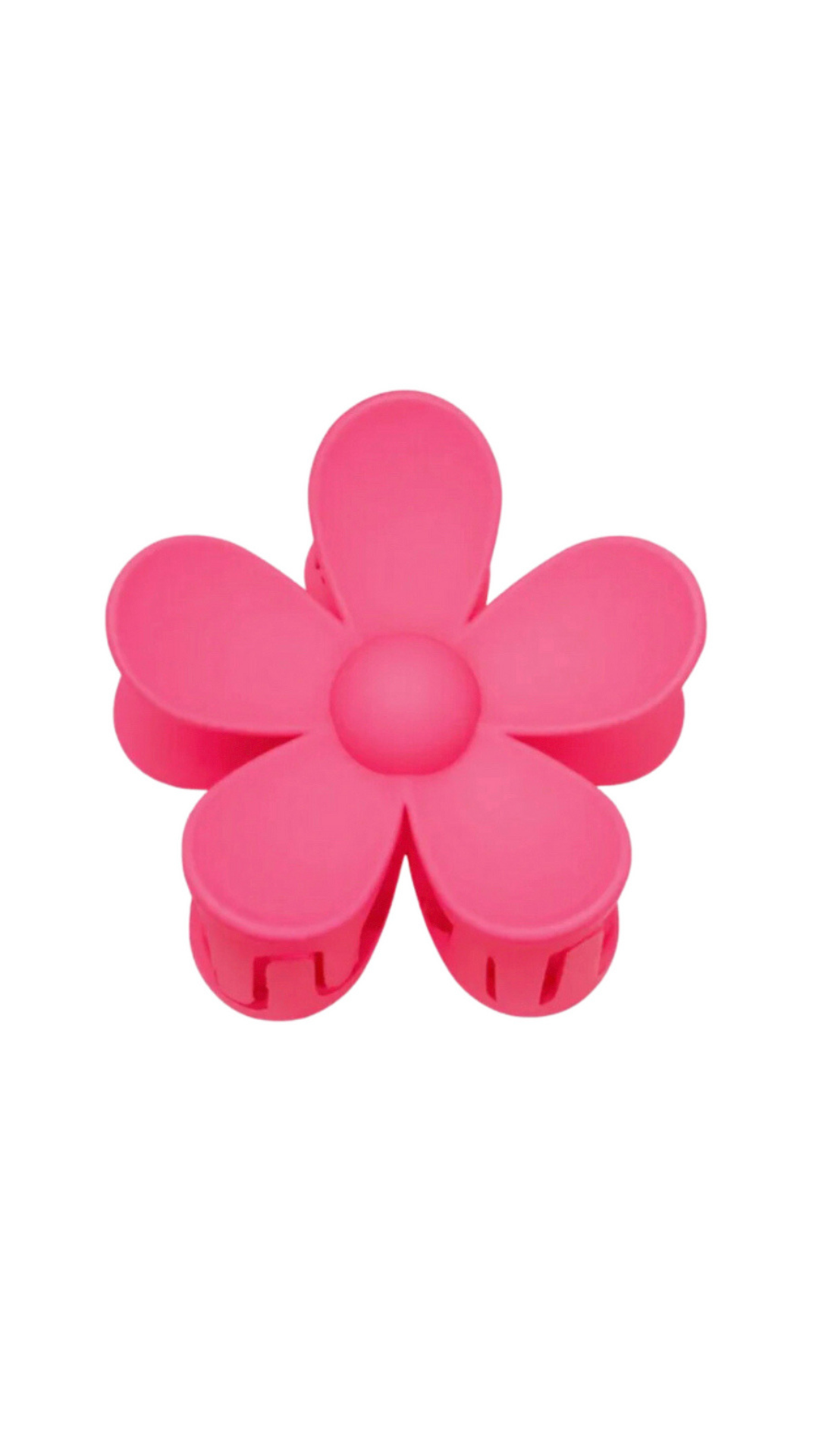 DAISY HAIR CLIP PINK