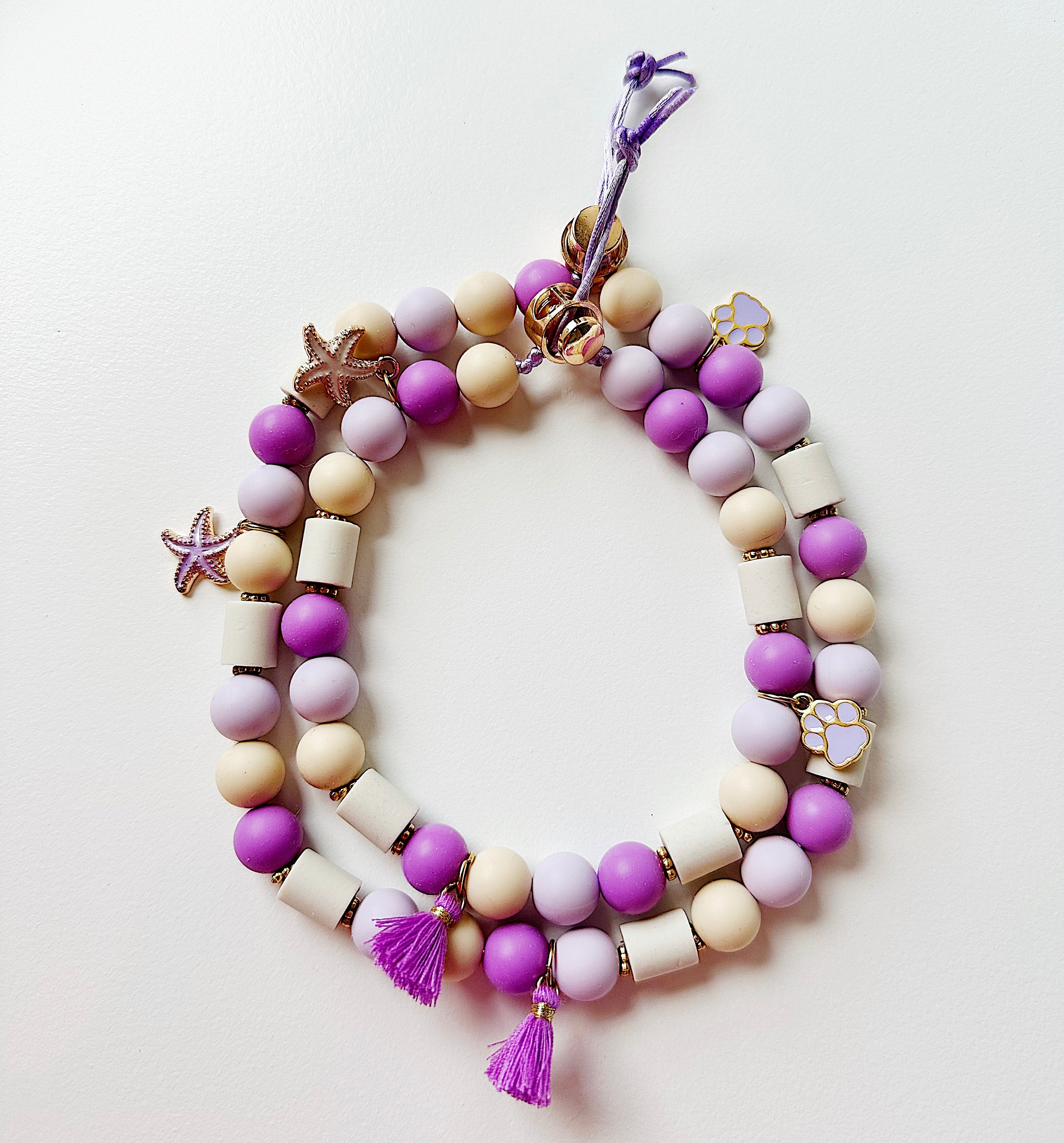 Handmade anti-tick necklace