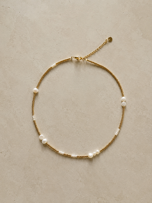 Handmade Suzy Necklace Gold