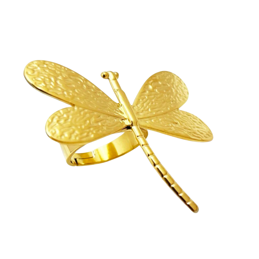 Libelle Ring Gold