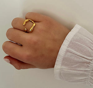 Bernadette Ring Gold