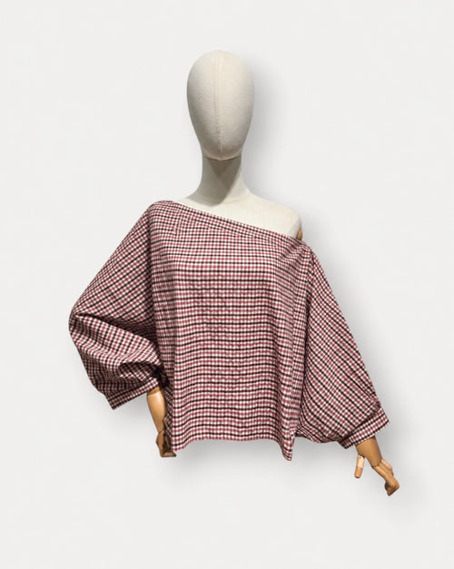 Mona Blouse - Bordeaux