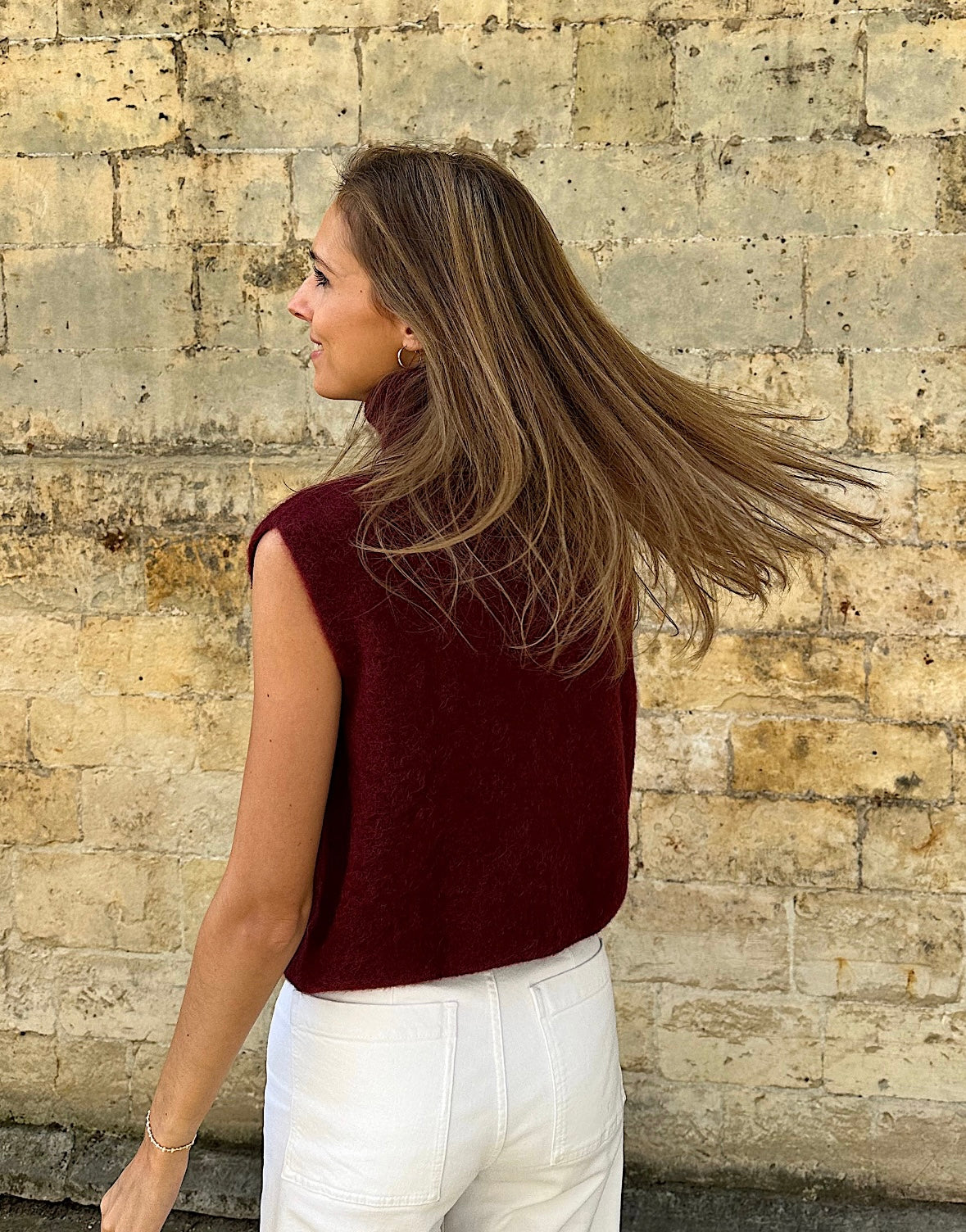Turtleneck Sweater - Bordeaux