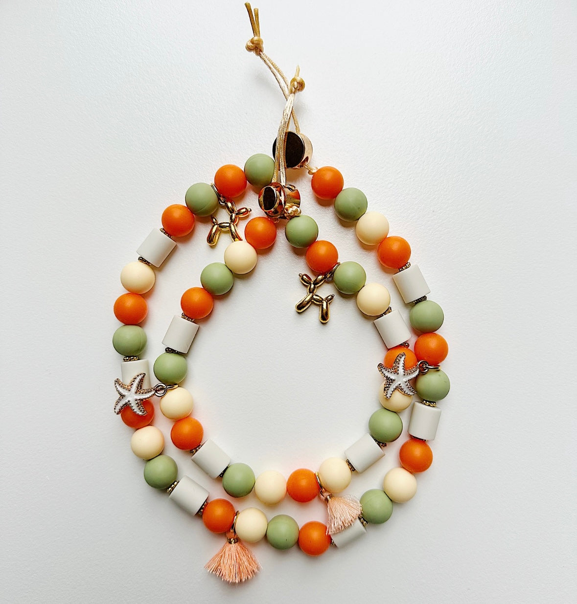 Handmade anti-tick necklace