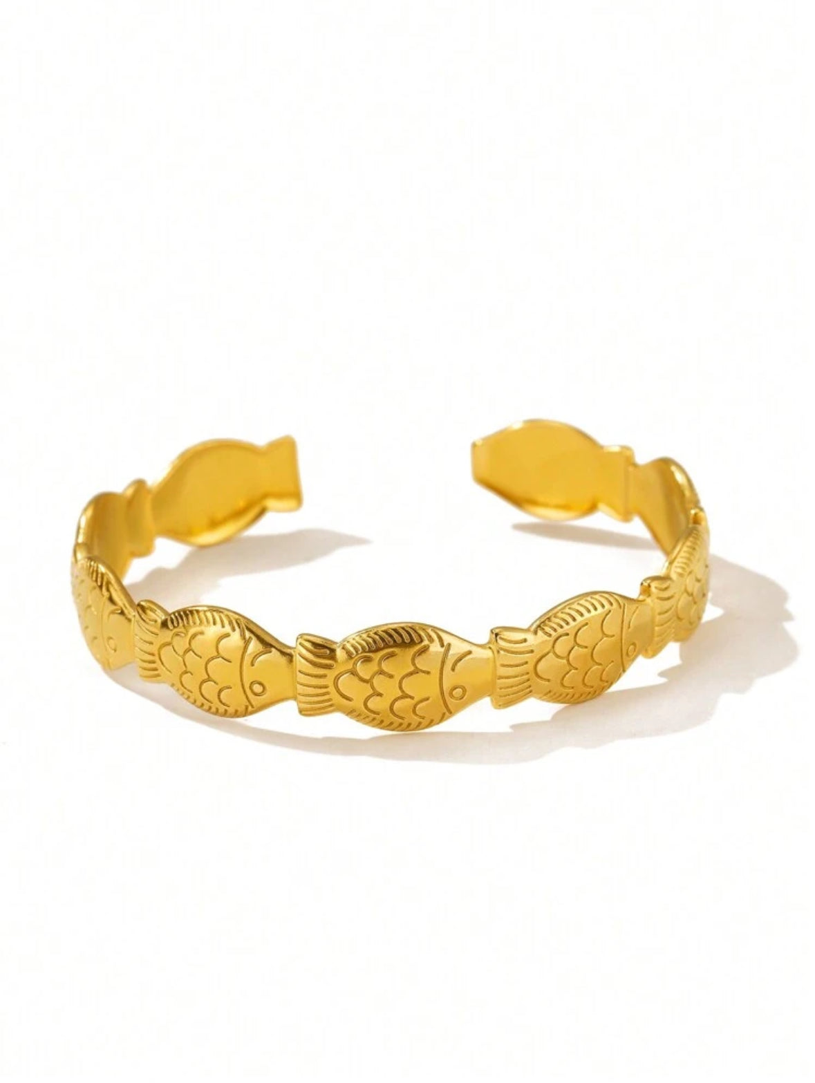 Fish Bracelet Gold