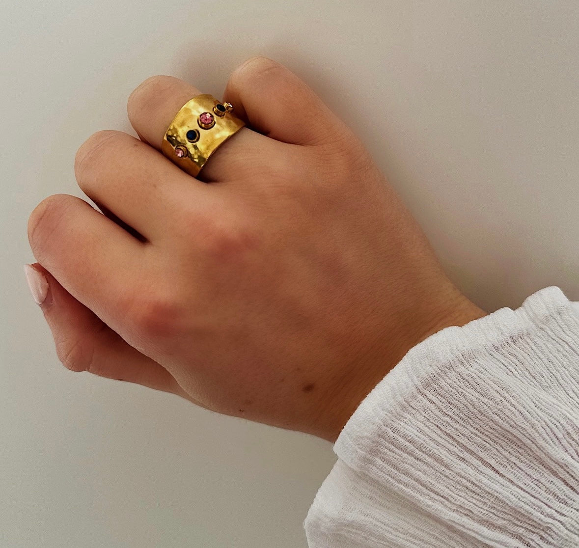 Alexine Ring Gold