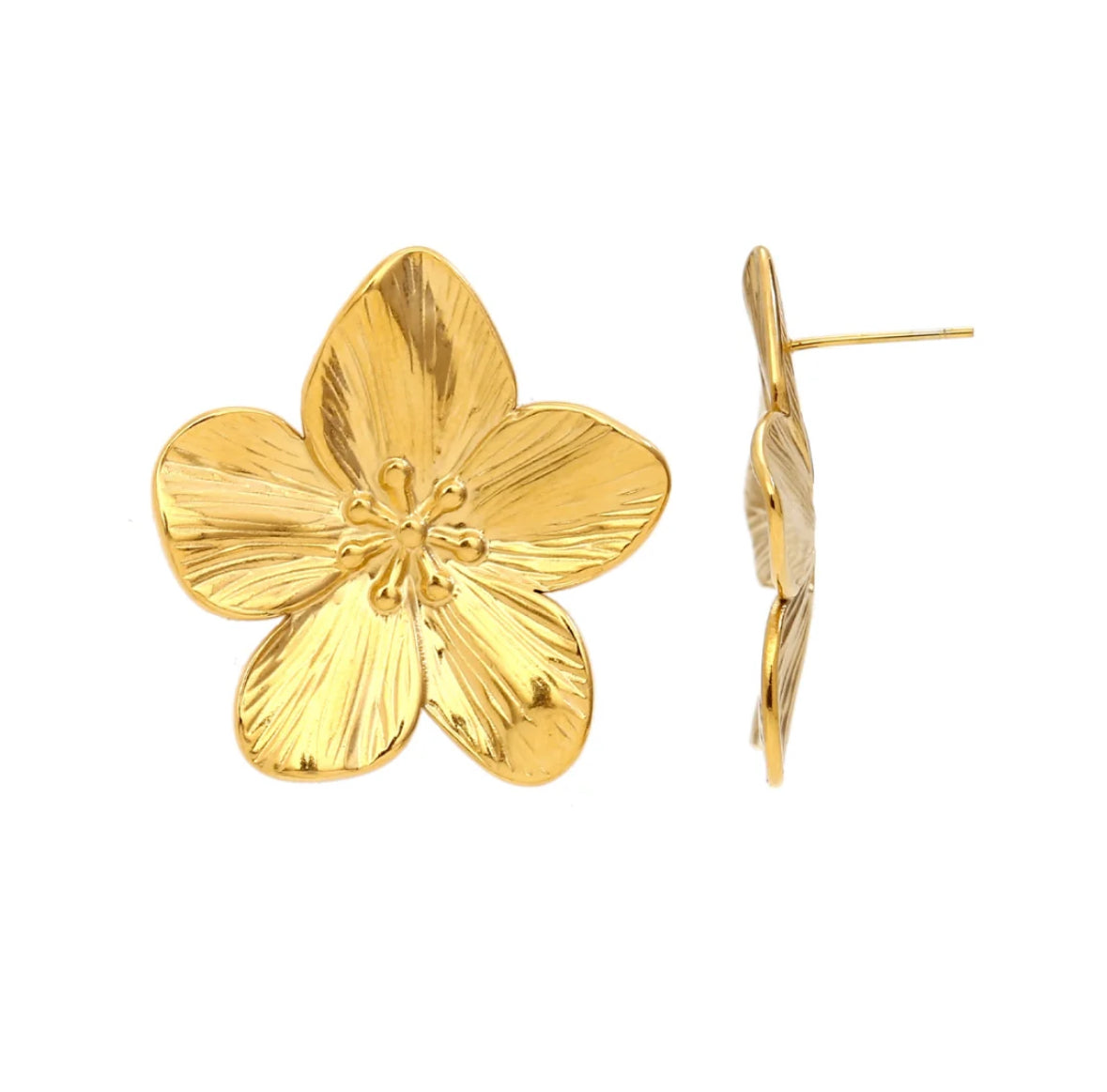 Flower Earring Gold