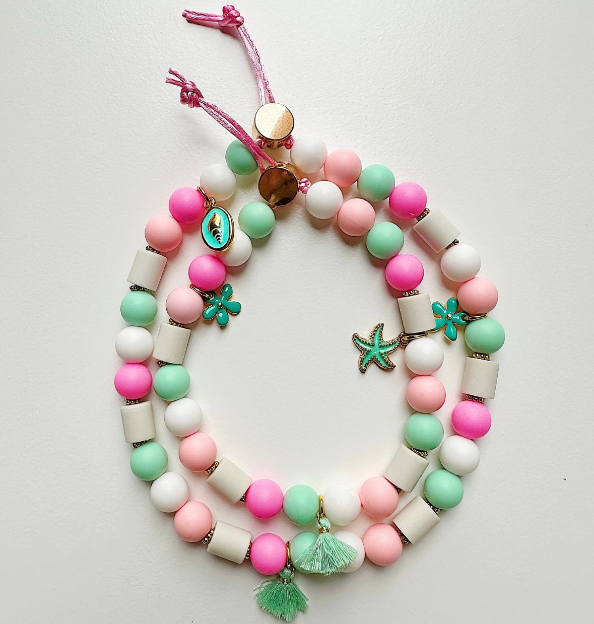 Handmade anti-tick necklace