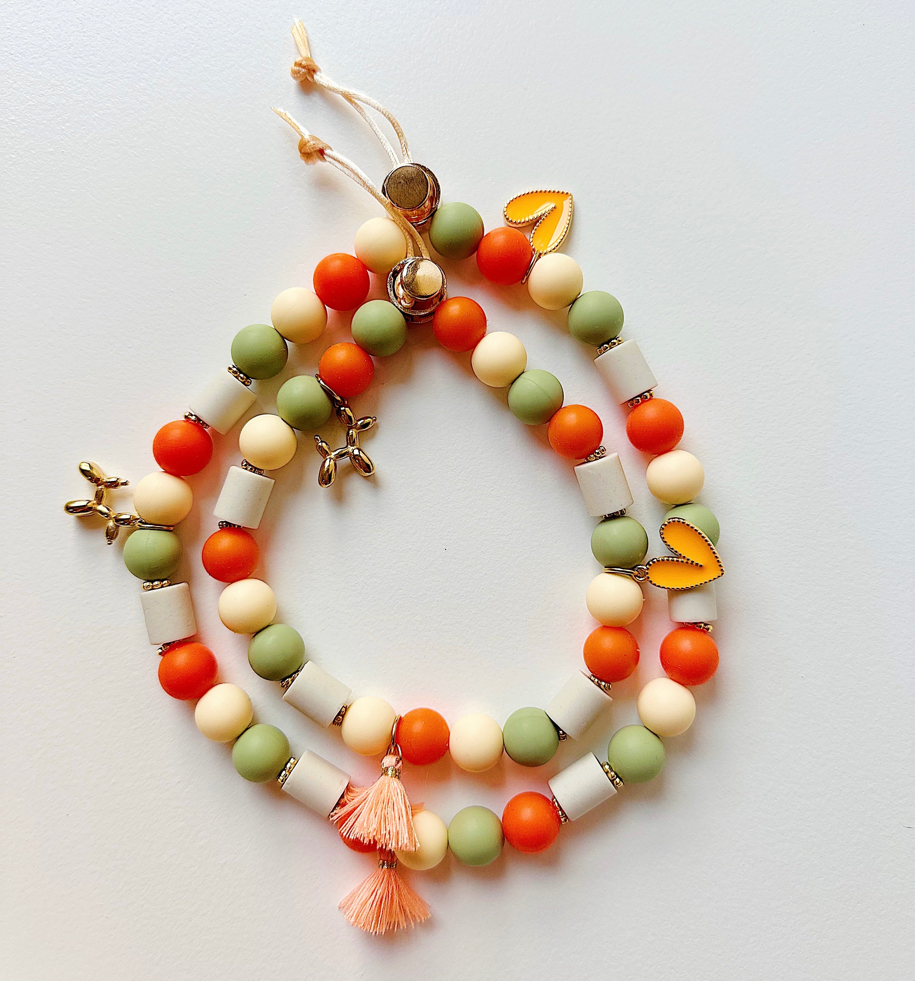 Handmade anti-tick necklace