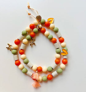 Handmade anti-tick necklace
