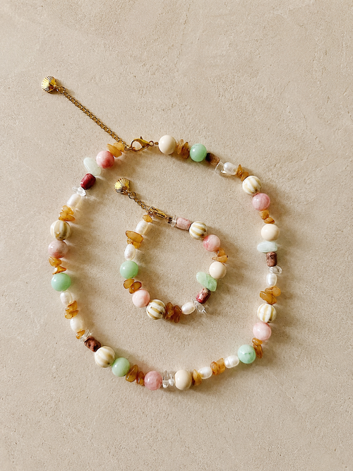 Handmade Madeleine Necklace Gold