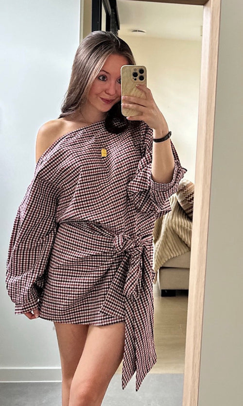 Mona Blouse - Bordeaux