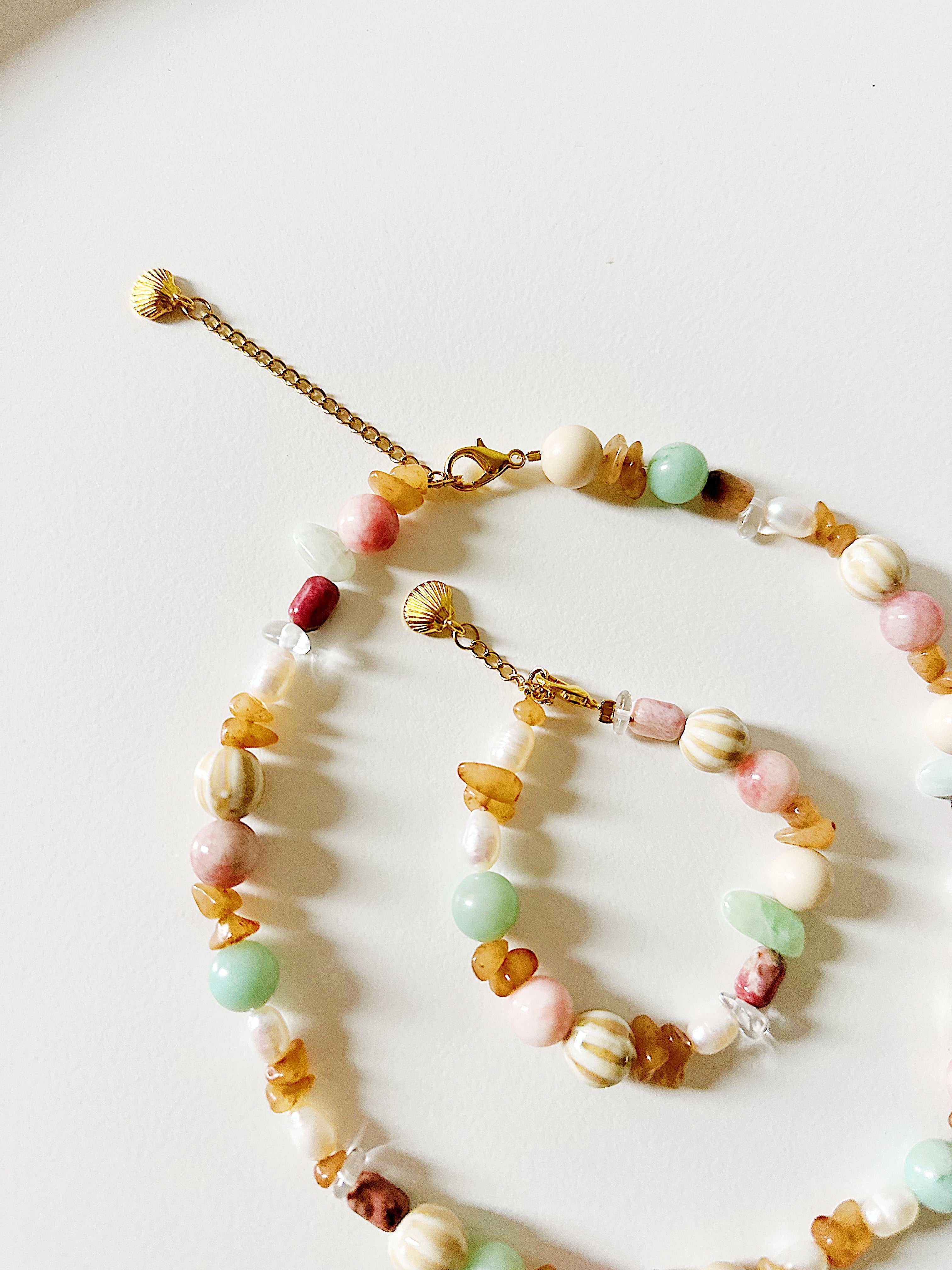 Handmade Madeleine Necklace Gold