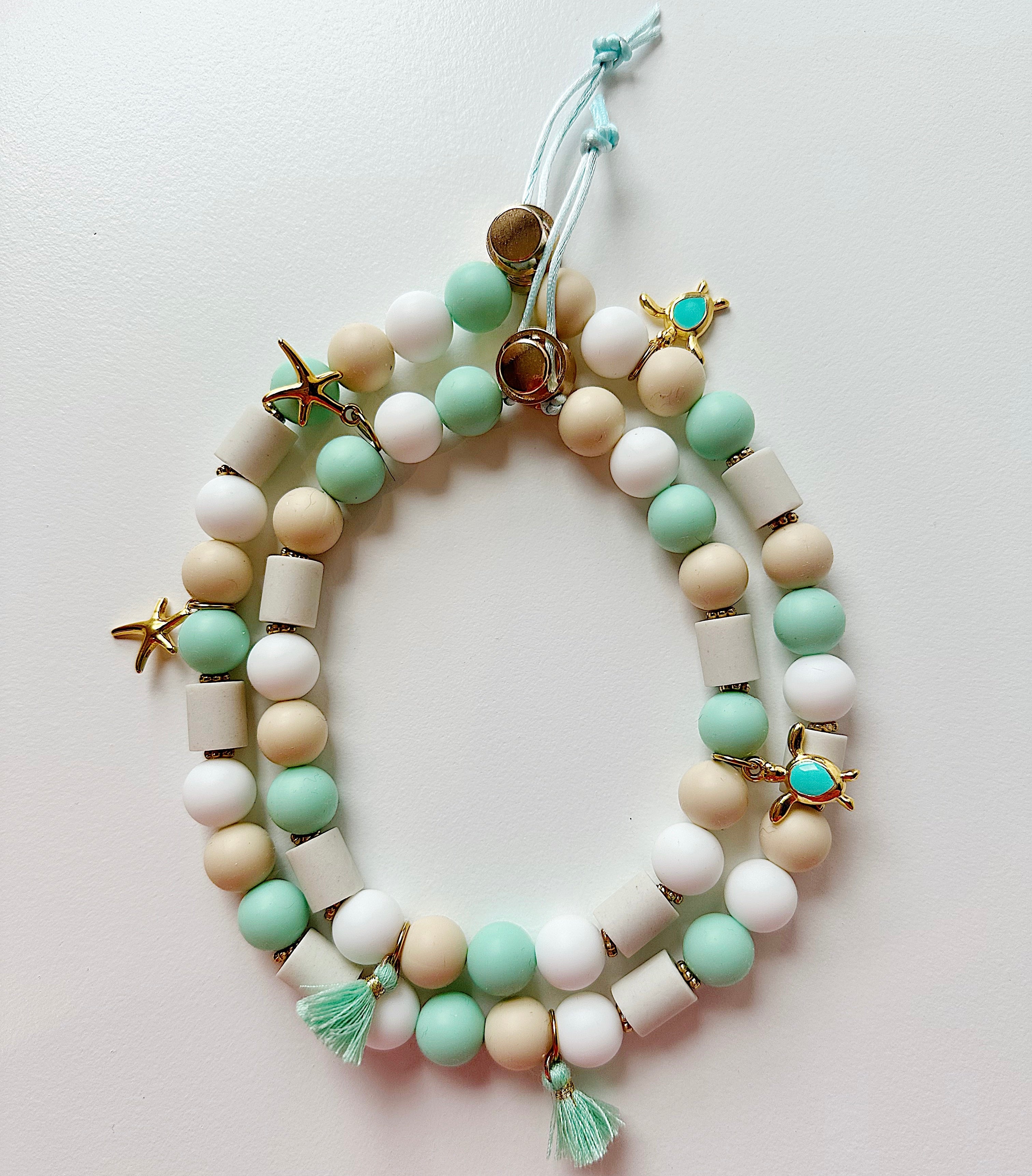 Handmade anti-tick necklace