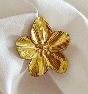 Flower Earring Gold