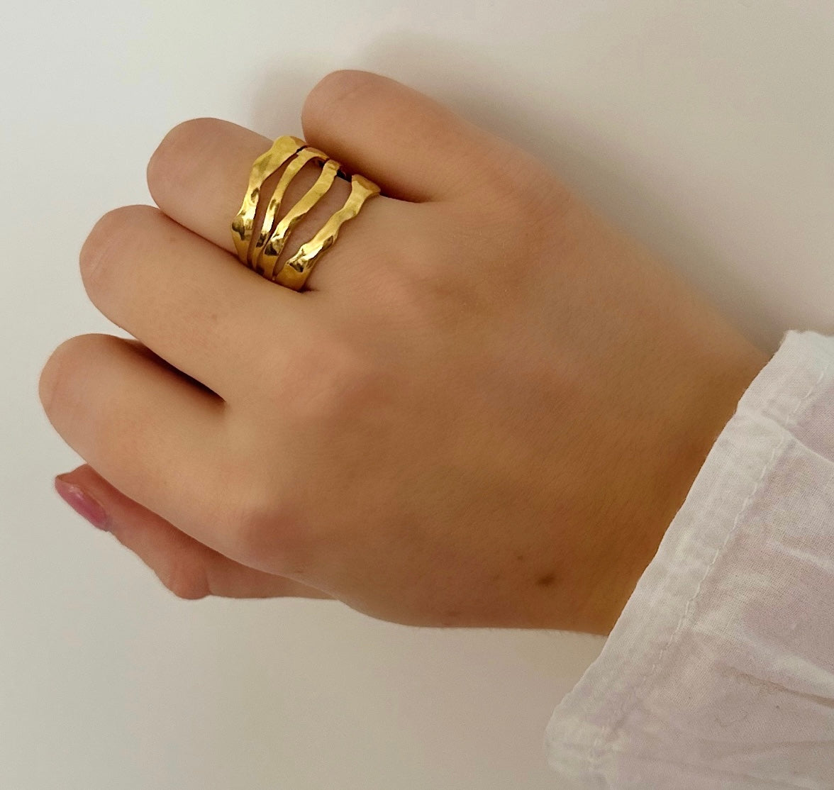 Flo Ring Gold