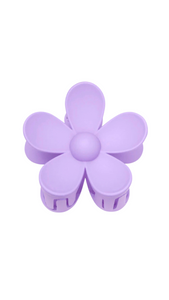 DAISY HAIR CLIP LILA