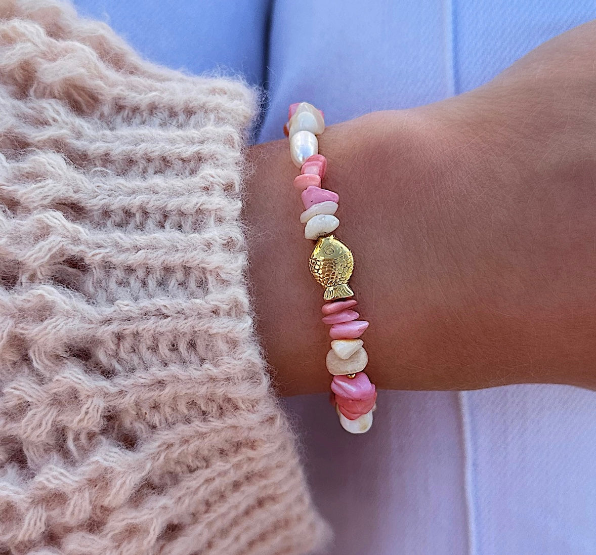 Handmade Alizée Bracelet Gold