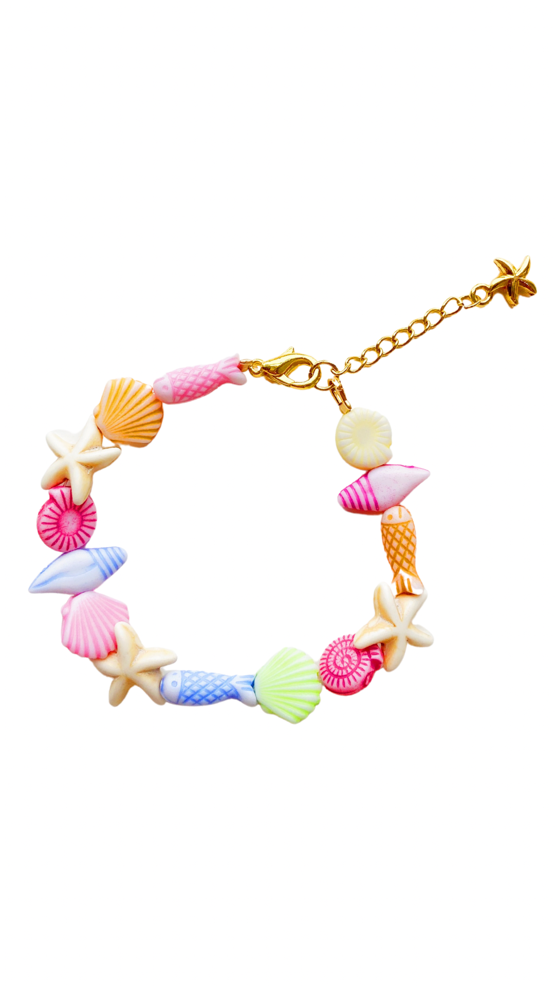 HANDMADE BEACH BRACELET GOLD