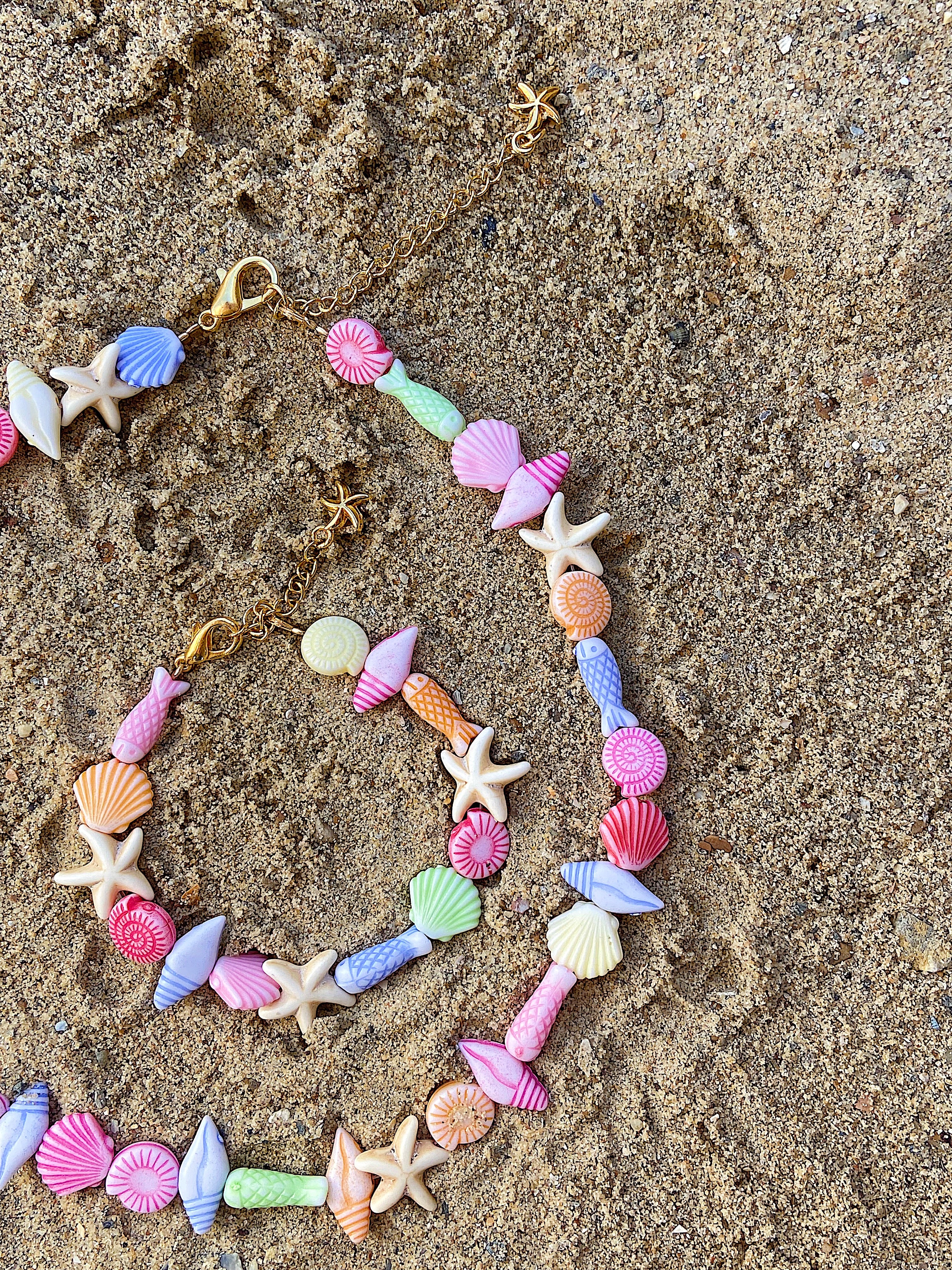 HANDMADE BEACH BRACELET GOLD