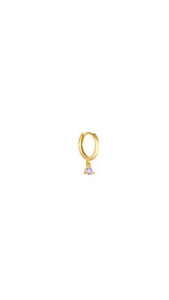 Sky Hoop Gold Lila