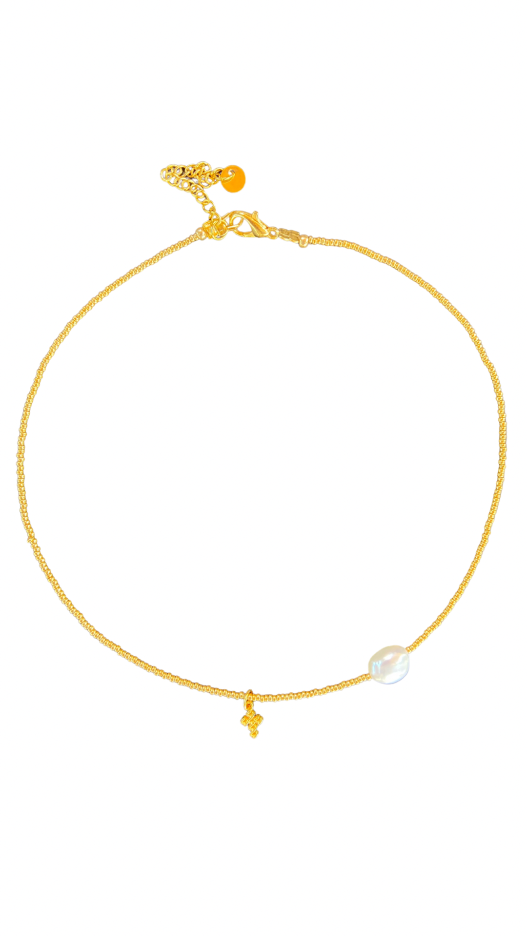 Handmade Appoline Necklace Gold